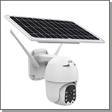 Уличная автономная поворотная 4G-камера с солнечной батареей Link Solar 05-4GS с доступом через мобильное приложение